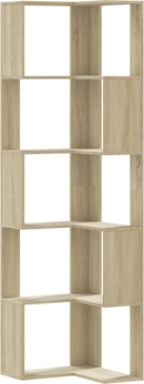 Eettafel 180x90x76 cm bewerkt hout grijs sonoma eikenkleurig