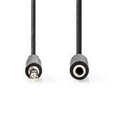thumbnail of Nedis Stereo-Audiokabel - 3.5 mm Stecker - 3.5 mm Buchse - Vernickelt - 3.00 m - Rund - Schwarz - Box