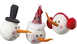 thumbnail of Dekohänger Schneemann H.25cm Polyester Farbmix Stückpreis
