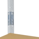 thumbnail of shelfplaza HOME 200x120x23 cm Schwerlastregal in weiß mit 6 Böden und 145 kg Traglast pro Boden