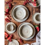 thumbnail of Gipfelstück Tafelservice 12-tlg für 4 Personen, postsicher, Serie NEBELWALD