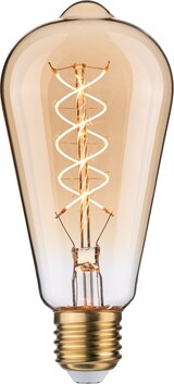 thumbnail of Paulmann Rustic Shine Standard 230 V Ampoules LED E27 Filament en forme de S  300lm 4,2W 1800K gradable Doré 29242