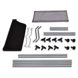 thumbnail of 4 Fächer Schwarz Wäschesortierer