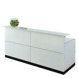 thumbnail of Büromöbel Empfangstheke DAVOS weiss Theke Empfang