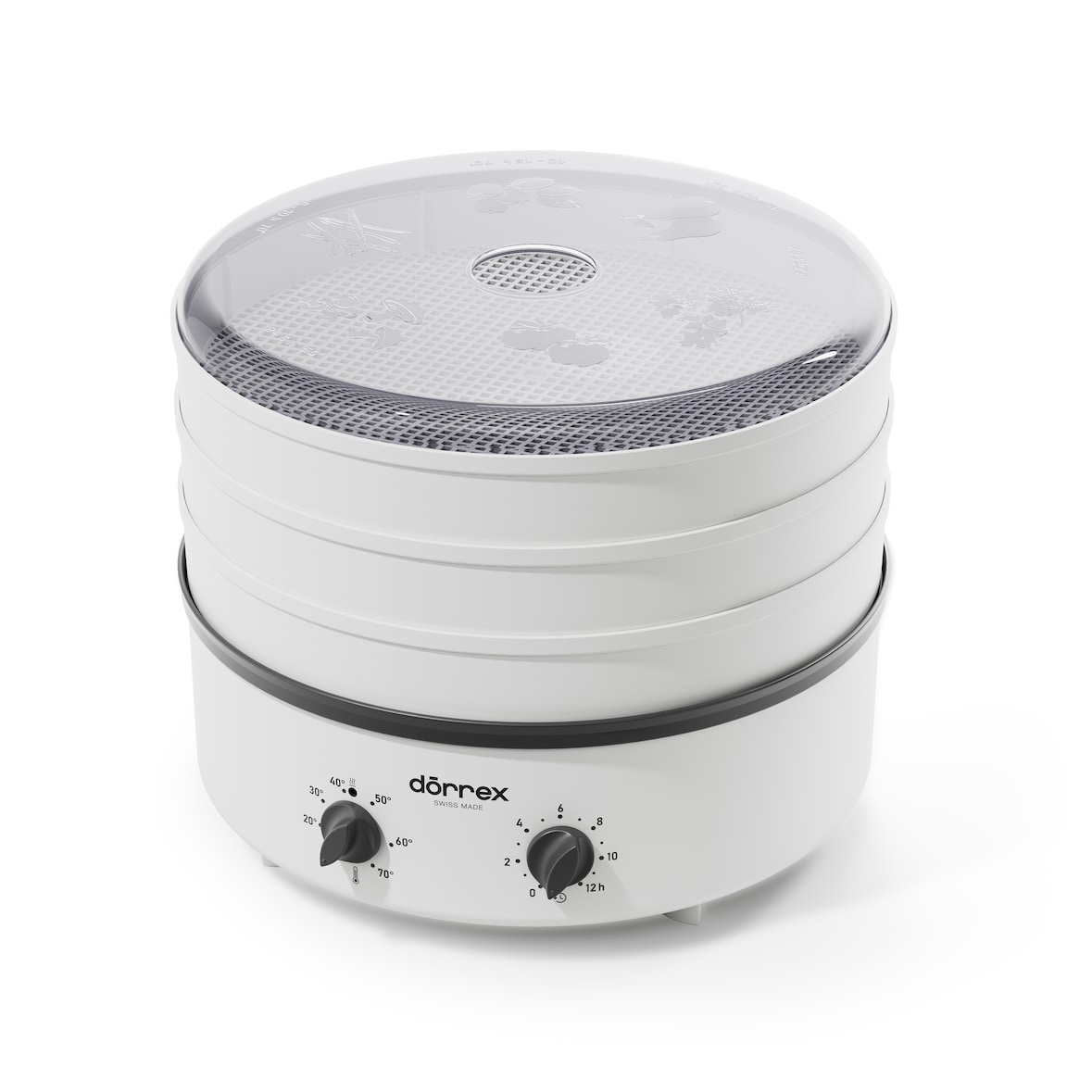 Stöckli – Deshidratador Dörrex con temporizador y parrillas de plástico – 600 W