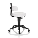 thumbnail of Werkkruk / balansstoel TOP WORK FLEX PU wit hjh OFFICE