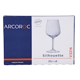 thumbnail of Arcoroc Silhouette Boîte De 6 Verres À Pied En Verre 25 Cl