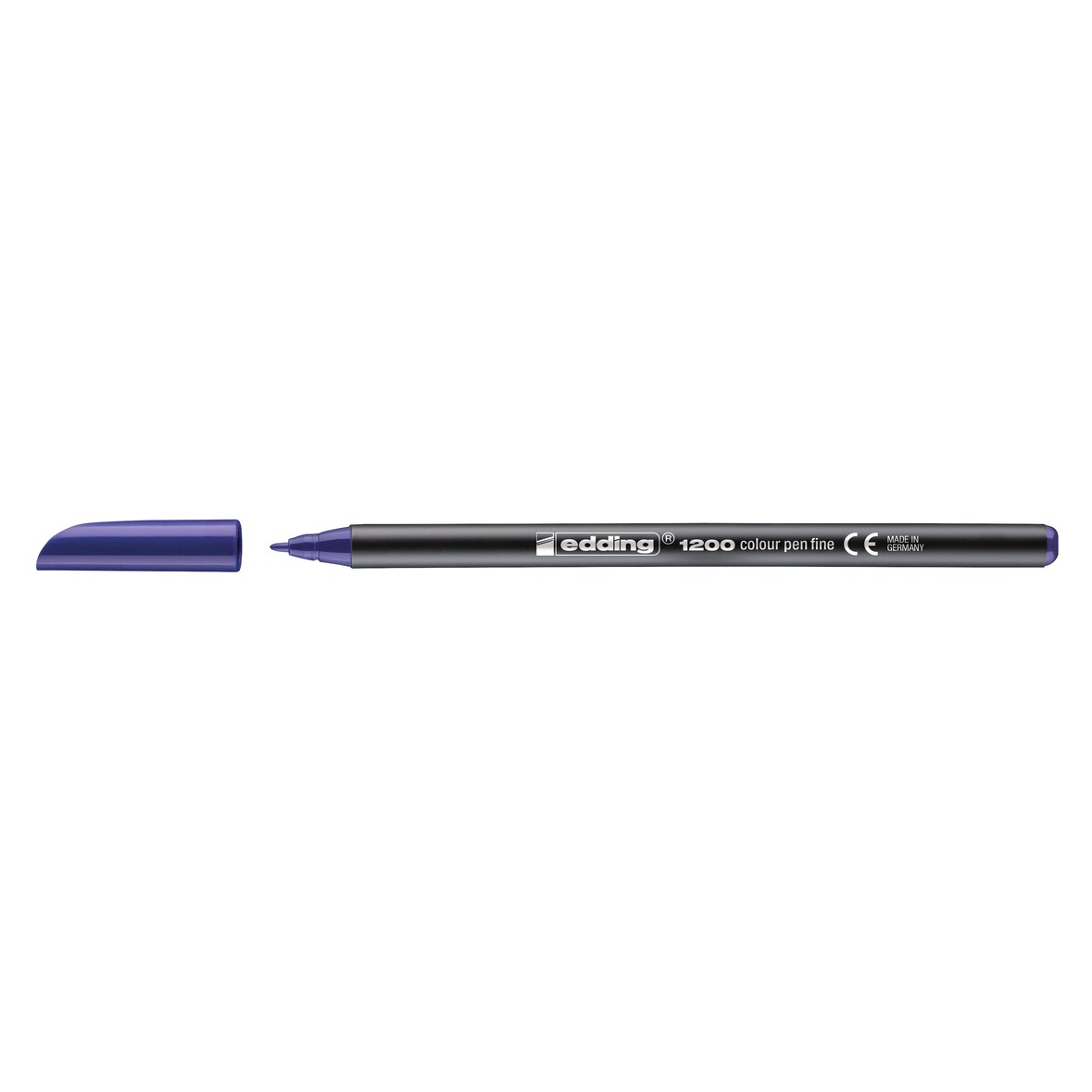 Edding 41200008 1200 Fasermaler color pen - 0,5 - 1 mm, violett