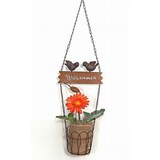 thumbnail of Hänger 18338 Pflanzhänger Blumenampel mit Vögel "Willkommen" 70 cm