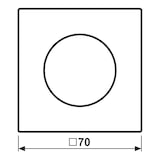 thumbnail of Jung Abdeckung mit Drehknopf LC 1740 261 LC1740261