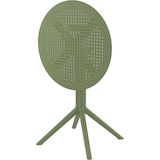 thumbnail of Lot de 2 tables d’extérieur rondes pliantes de 60 cm Sky Table Vert