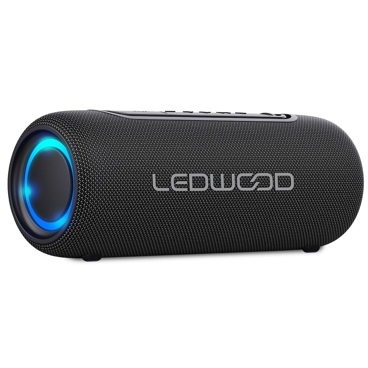 Enceinte Hifi Autonome 100W Ledwood XS100, Effet LED, Buetooth USB, TWS, IPX5, Assistant Vocal, 10W RMS, Batterie 2000mAh