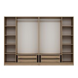 thumbnail of Armario Kale-7671 dore 270x210x52 cm