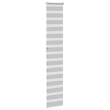 thumbnail of vidaXL Doppelrollo Hellgrau 40x230 cm Stoffbreite 35,9 cm Polyester
