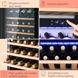 thumbnail of Vinsider 89 Built-In Trio Built-In Weinkühlschrank 5 – 18 °C Touch-Bedienfeld Holzregale Schwarz BRAND_75368113