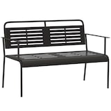 thumbnail of Outsunny-Gartenbank-121L x 64B x 84H cm-Schwarz