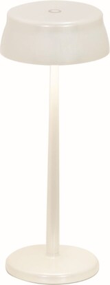 thumbnail of Zafferano Sister Light Wi-fi Lampada a led smart da tavolo Bianco Perlato ricaricabile e dimmerabile