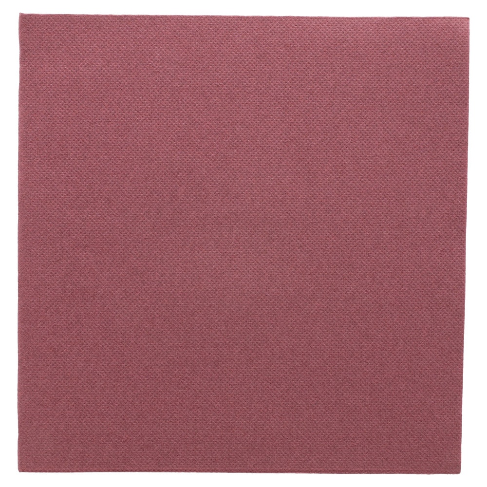 Garcia de Pou 1200 Unités - Serviettes Ecolabel 'Double Point' 18 G/M2 39X39 Cm Prune Ouate