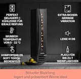 thumbnail of Klarstein Vinovilla 7 Built-in Uno Onyx Einbau-Weinkühlschrank Glas Edelstahl Schwarz
