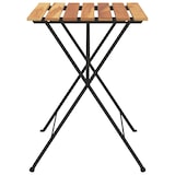 thumbnail of vidaXL Bistrotisch Klappbar 55x54x71 cm Massivholz Teak und Stahl
