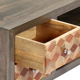 thumbnail of Helloshop26 - Mobile TV multimediale mensola TV credenza TV sala da pranzo soggiorno camera da letto 120 x 30 x 40 cm legno 02_0025836