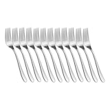 thumbnail of Salvinelli Dafne, set 12 forchetta frutta 4 mm in acciaio inox 18 C