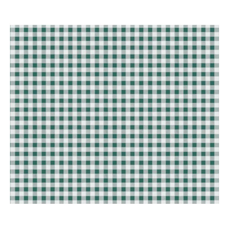 Rouleau de nappe toile cirée carreaux vert 1,40X20ML