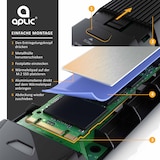 thumbnail of Aplic M.2 NVMe Gehäuse USB 3.2 Gen 2 auf PCIe 3.0 und SATA kompatibel mit 2230, 2242, 2260, 2280