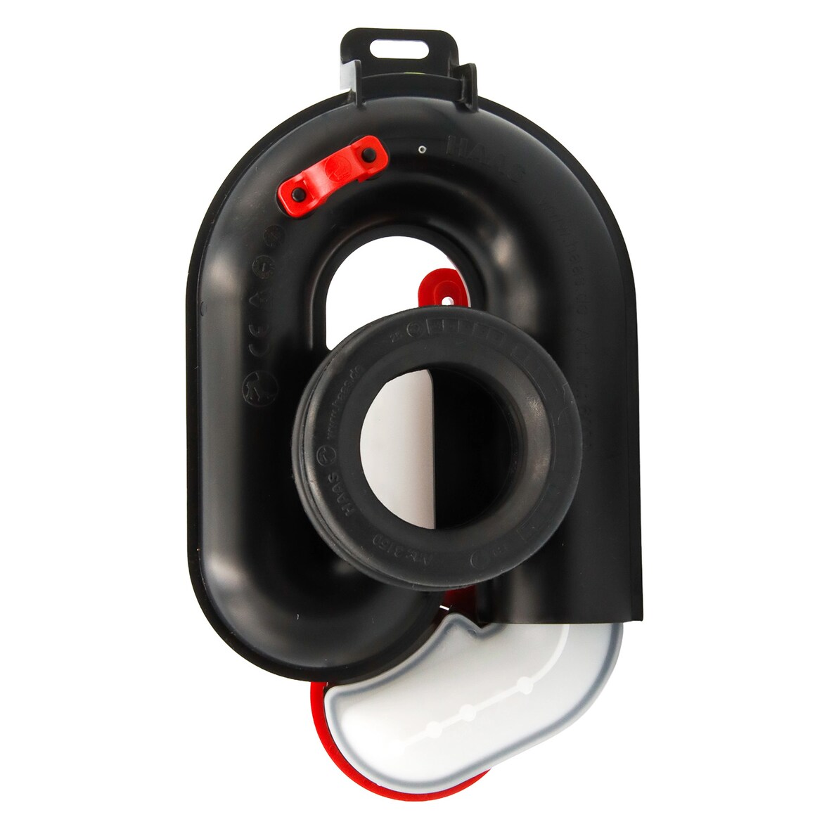 Urinalabsaugesiphon, höhenverstellbar, DN 50, Abgang waagerecht