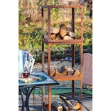 thumbnail of Portaoggetti in legno fatto a mano RedFire Hodr 50 cm