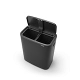 thumbnail of Brabantia Bo Touch Bin 2x30 ltr - mat zwart