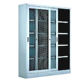 thumbnail of Armadio in Metallo con Ante Scorrevoli in rete Dim. 150x45x200h