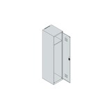 thumbnail of C+P Spind Classic PLUS, 1 Abteil, HxBxT 185x40x50cm, Sicherheitsdrehriegel, Hellgrau/Anthrazit von PROREGAL