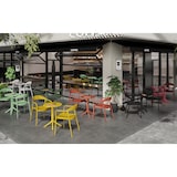 thumbnail of METRO PROFESSIONAL Gastro Armlehnstuhl stapelbar Laveria, Kunststoff, terrakotta