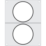 thumbnail of Matrijs voor sealmachine, HENDI, twee ronde containers (ø115 mm)