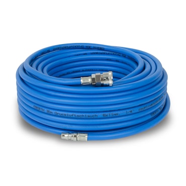 Luchtslang PVC gevlochten nylon 6 x 11 mm 50 m 20 bar