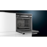thumbnail of Siemens iQ500, horno empotrable con soporte para vapor, 60 x 60 cm, acero inoxidable HR538ABS1