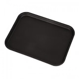 thumbnail of Cambro Camtread rechteckiges rutschfestes Fiberglas Tablett schwarz 45,7cm. Hergestellt aus