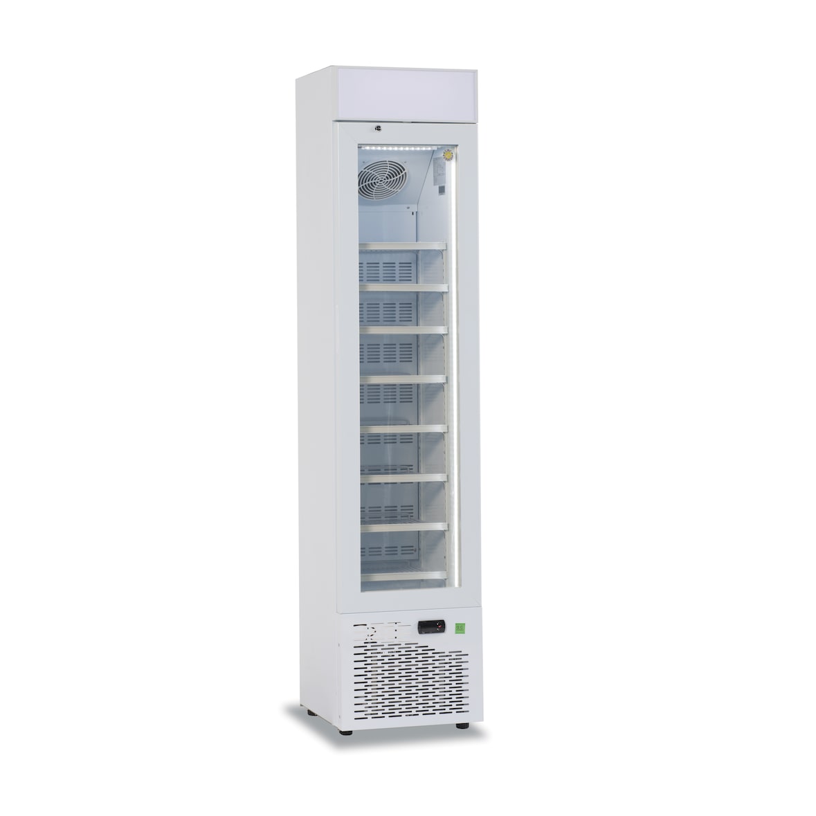 EXPOGLASS 120 SLIM BLANCHE NEG - Petits meubles de comptoir négatifs à groupe logé - LMC EUROCOLD - 3992100