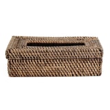 thumbnail of Bazar Bizar Boîte à mouchoirs en rotin 27x14 cm naturel marron