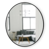 thumbnail of Miroir rond 94 cm Hub noir Umbra