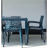 thumbnail of METRO PROFESSIONAL Fauteuil de terrasse Saphir, empilable, plastique, bleu pétrole