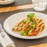 thumbnail of DOT Horeca Solutions 1000 Piatti piani carta bagassa 17 CM usa e getta monouso polpa di cellulosa compostabili bio bianco delivery