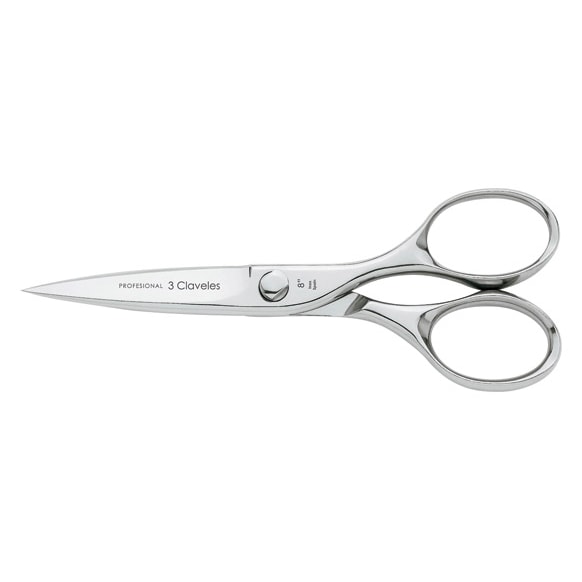 Tijera cocina Inox 8" 3 claveles 20 cm