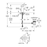 thumbnail of Mitigeur De Lavabo Monocommande Bauloop Taille S - Grohe - 23335000
