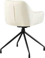 thumbnail of CHEFGASTRO Esszimmerstuhl LEXINGTON Samt HxBxT 81x58x58cm Creme Küchenstuhl