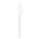 thumbnail of MONOUSO - Herbruikbaar Plastic PS Mes Transparant 17,2cm (50 stuks)