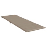 thumbnail of vidaXL Ligbedkussen 186x58x4 cm oxford stof taupe