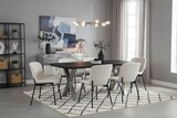 thumbnail of SIT Möbel Esstisch 240x100 cm | 30 mm Platte Mango schwarz | X-Stahlgestell antiksilbern | B 240 x T 100 x H 76 cm | 16149-40 | Serie TABLES & CO