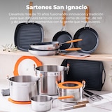 thumbnail of San Ignacio Compact - Juego de 2 Sartenes Ø16Ø28cm en aluminio forjado para inducción